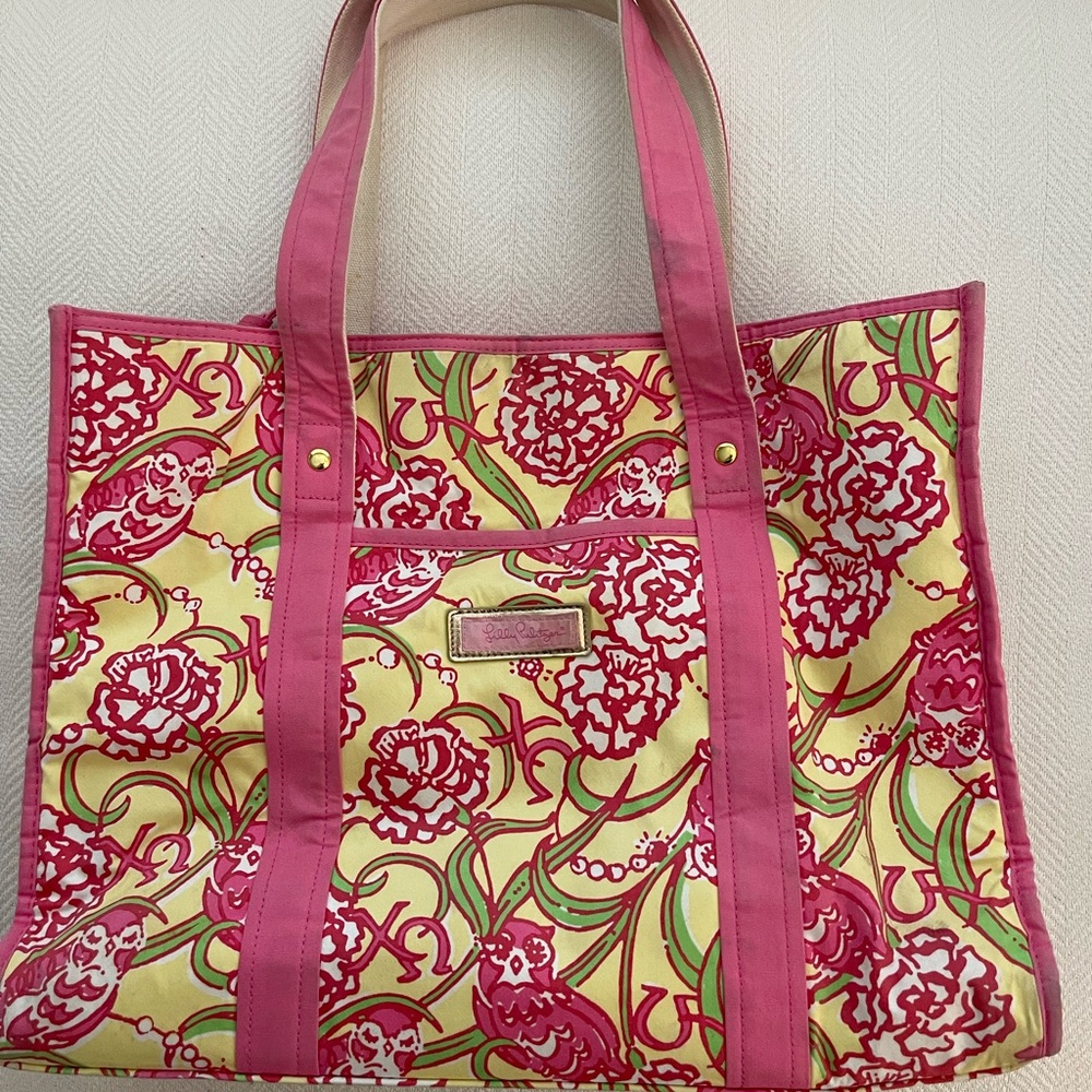 Chi Omega Lilly Pulitzer tote